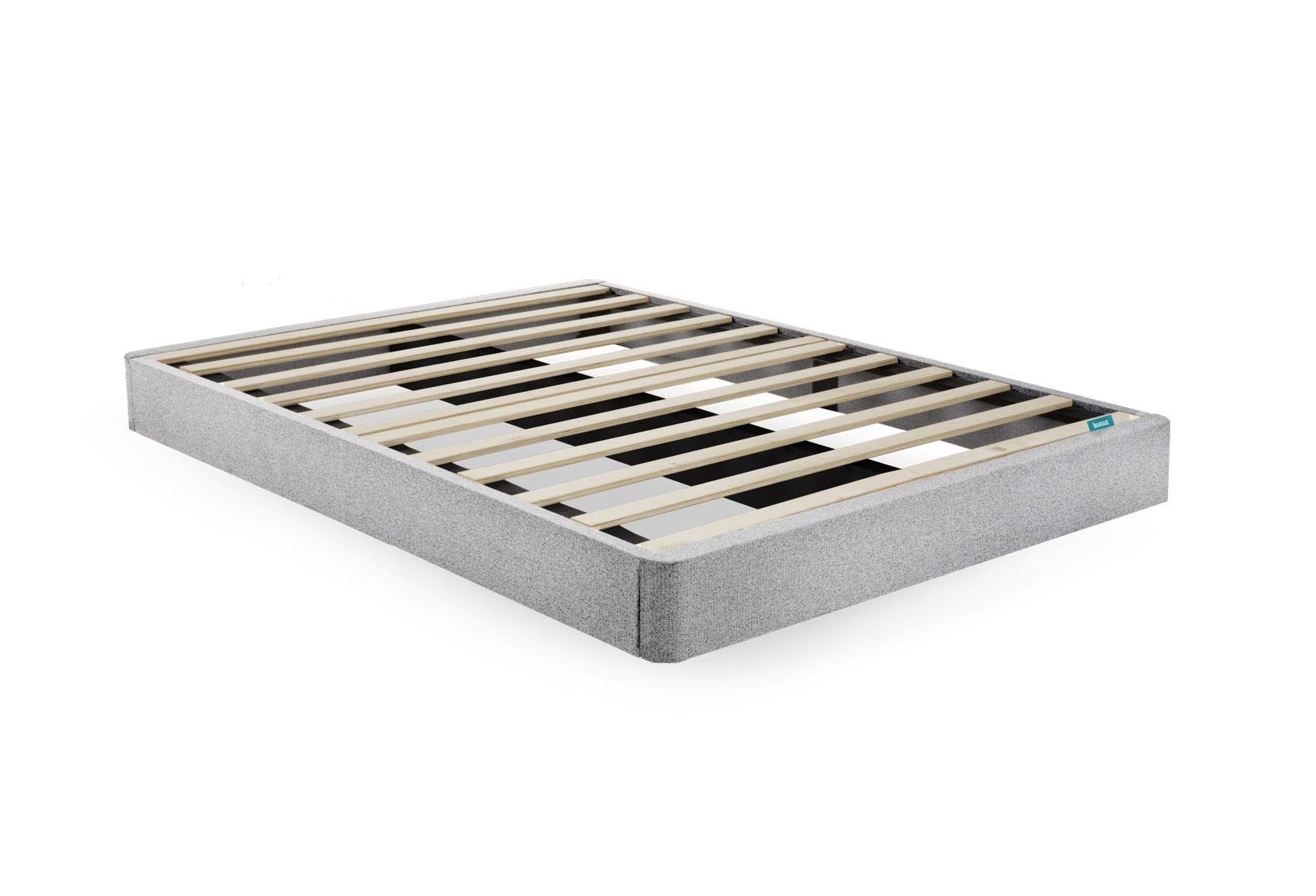 Gray California King Size Bed Mattress Foundation T530