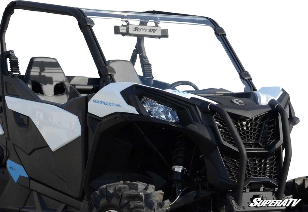Heavy Duty Full Windshield, 1/4" Thick Polycarbonate L551