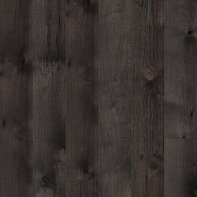 Wirebrushed Engineered Hardwood Flooring in Gra T25646