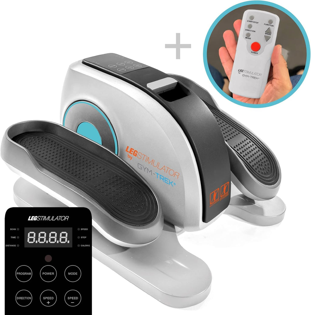 Portable Electric Pedal Exerciser with Remote Control and LCD Monitor Z48856