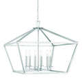 6 Light Satin Nickel Lantern W493628