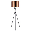 Tripod Floor Lamp with Copper Shade H579