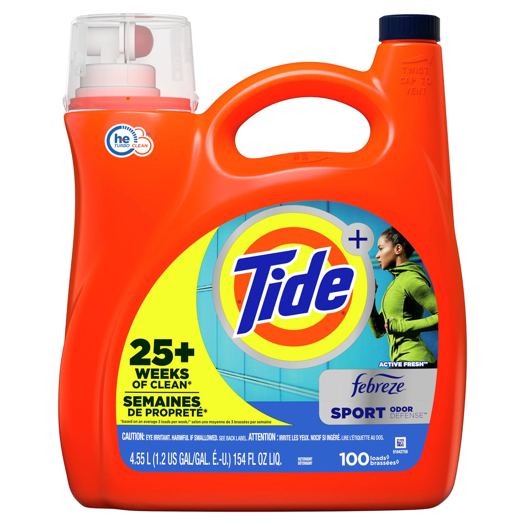 Tide Liquid Laundry Detergent, 154 fl oz, 100 Loads P7317