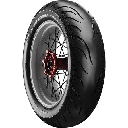Cobra Chrome Av92 Rear Tire - 150/80B16, Silver Q53031