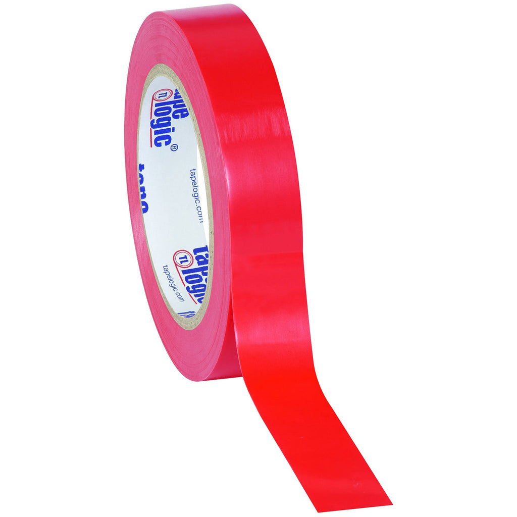 Red Solid Vinyl Safety Tape, 1x22 x 36 yds, 48/Case G106562