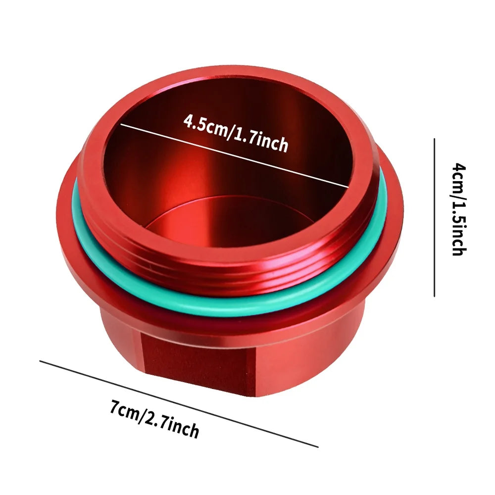 Replacement Aluminum Cap Assembly with O-rings for Vortex Hubs with 5 Bolts F210724