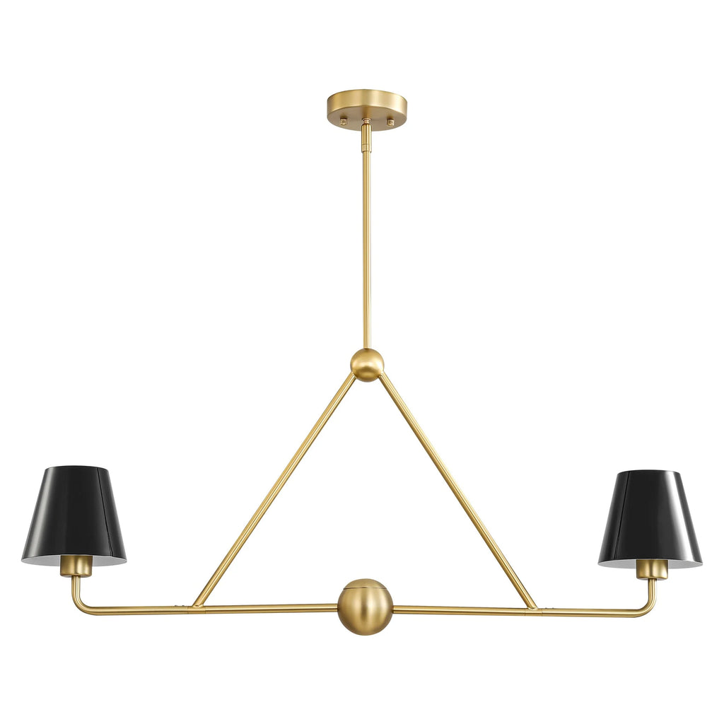 2-Light Linear Kitchen Island Pendant T438