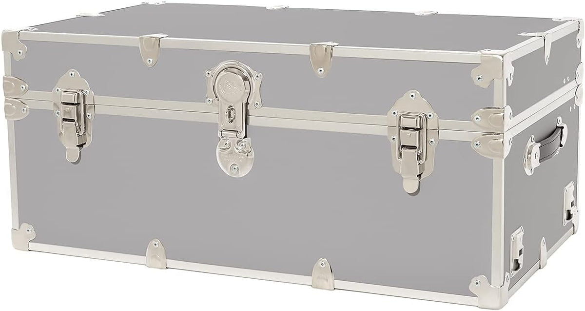 Large Armor Trunk 32x18x14 (Silver) K789
