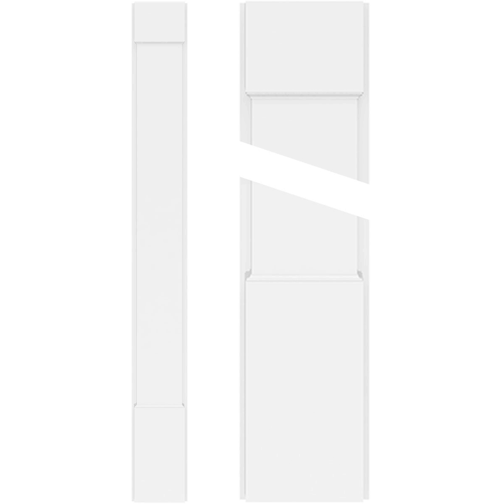 Plain PVC Pilaster (Pair) G166725