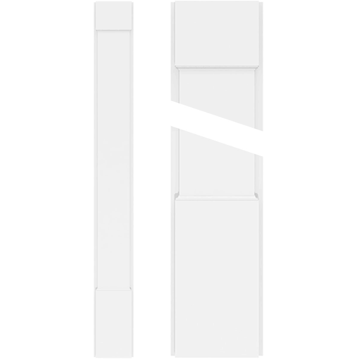 Plain PVC Pilaster (Pair) G166725