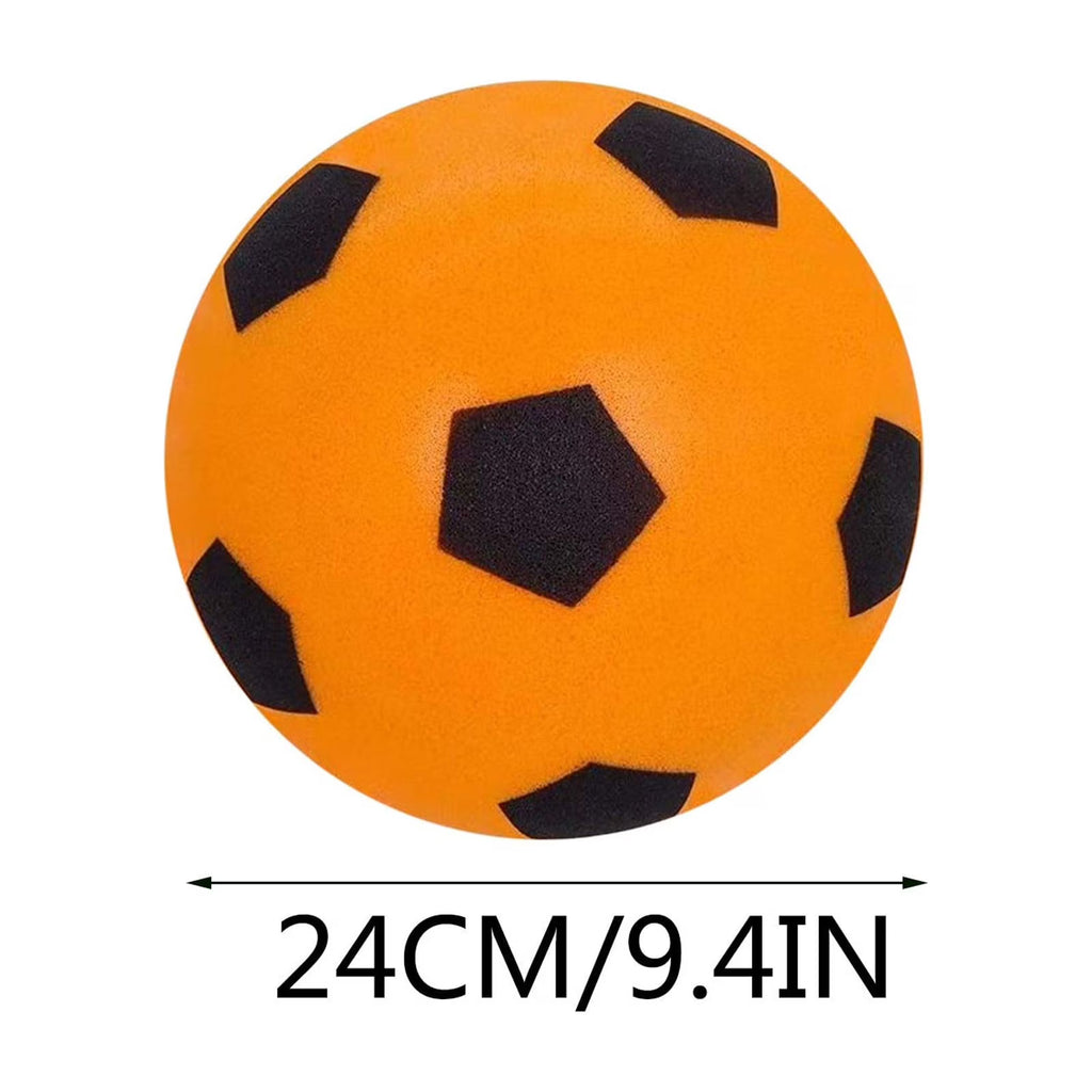 Mute Ball Indoor Children's Silent Football Racket Ball Sports Ball Toys Baby Sponge Ball Frame L132