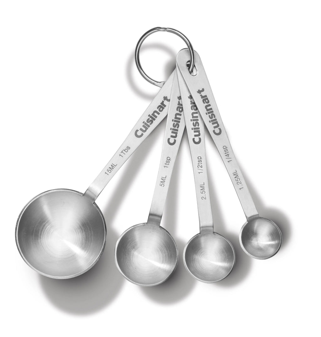 White Stand Mixer with Stainless Steel Measuring Cups and Spoons T88923