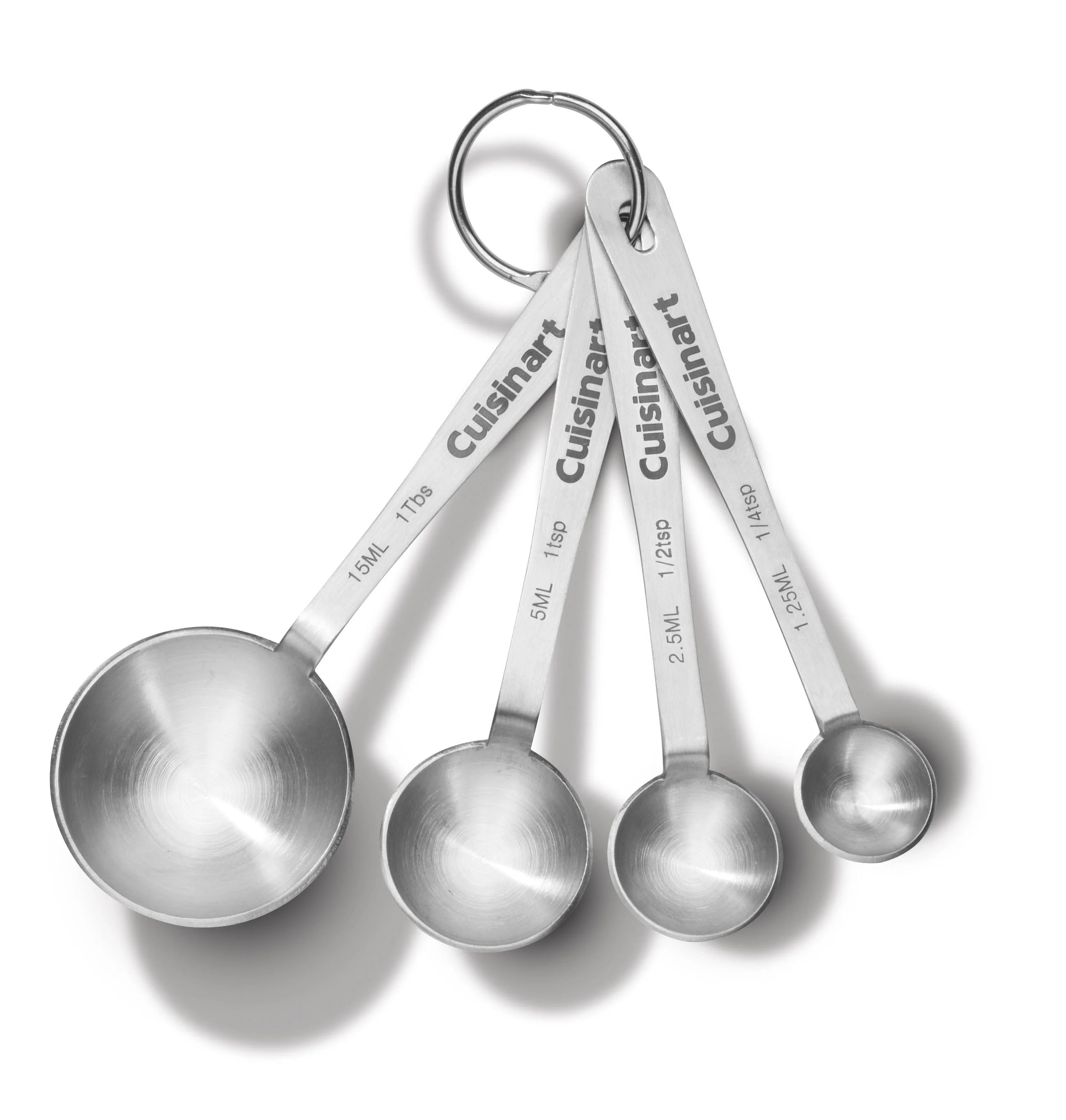 White Stand Mixer with Stainless Steel Measuring Cups and Spoons T88923