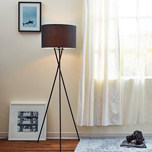 Tripod Floor Lamp with Copper Shade H579