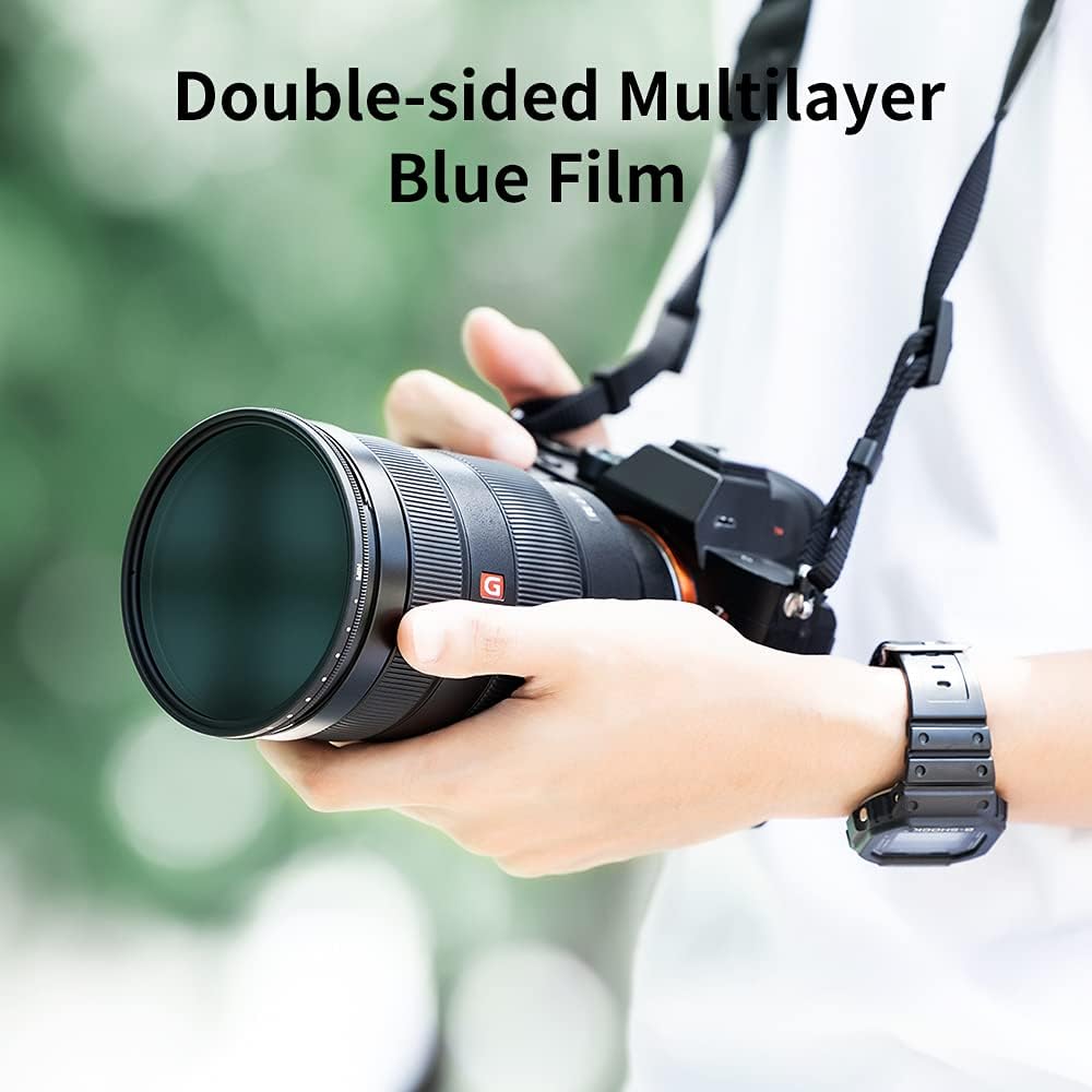 67mm Variable ND Lens Filter Kit 2 Pcs ND2-ND400 Z876