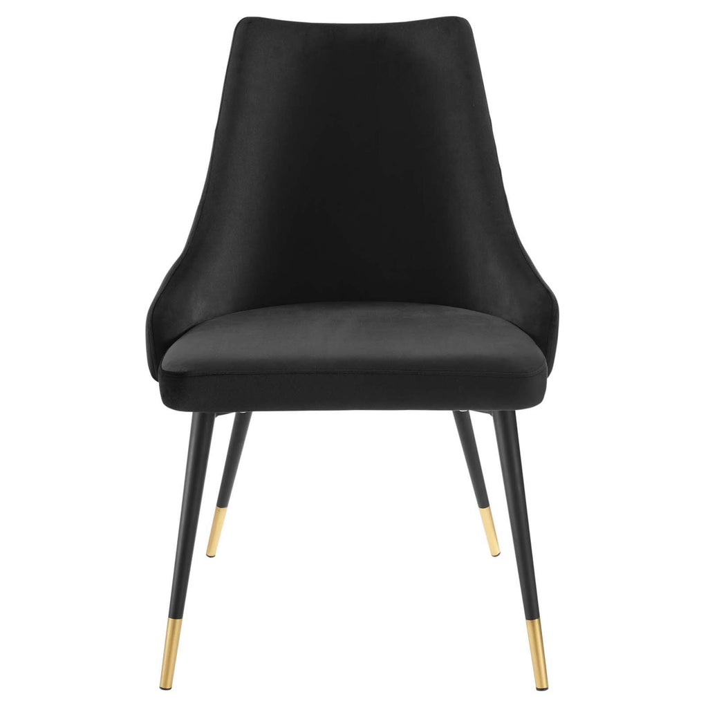 Dusty Rose Tufted Velvet Dining Side Chair Q1900
