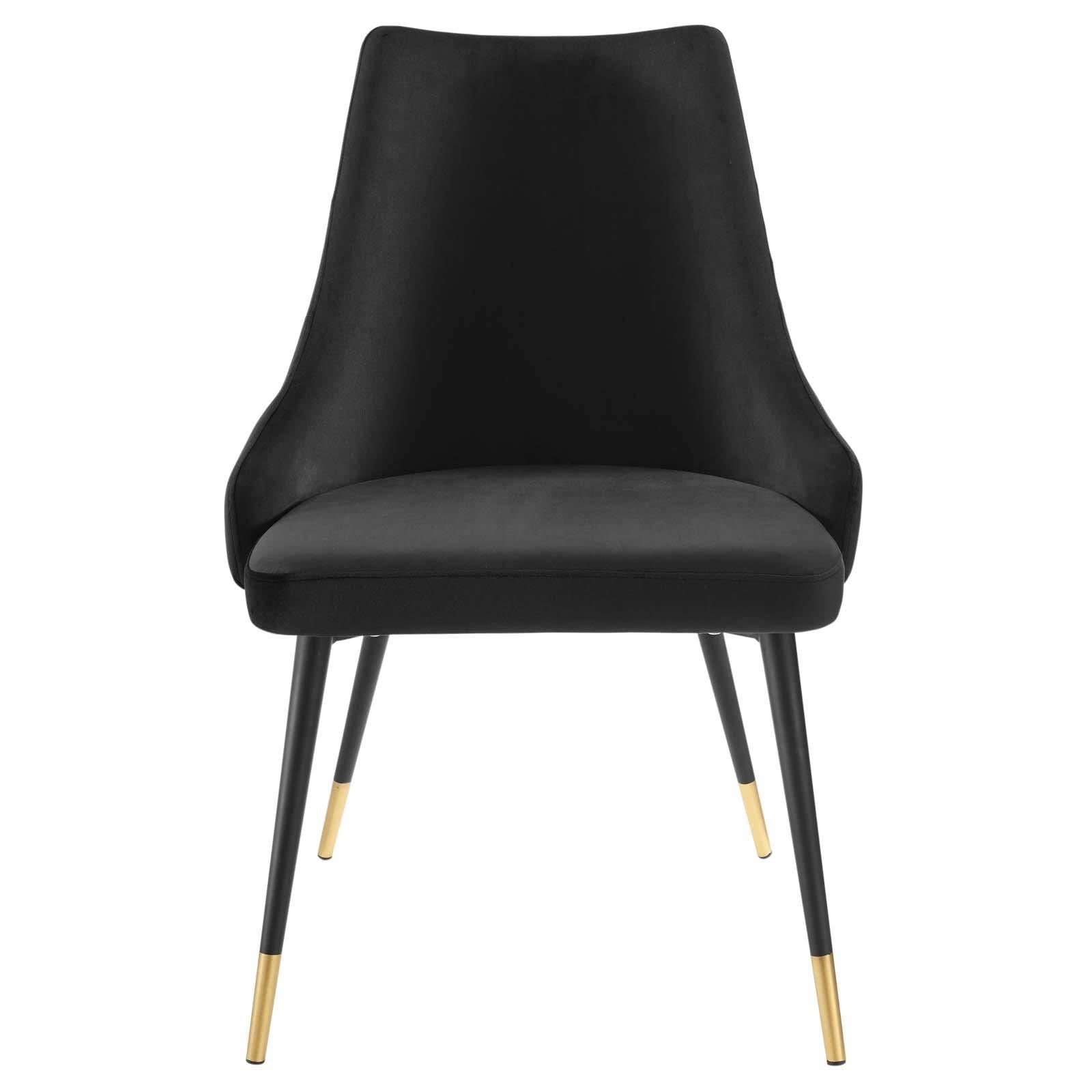 Dusty Rose Tufted Velvet Dining Side Chair Q1900