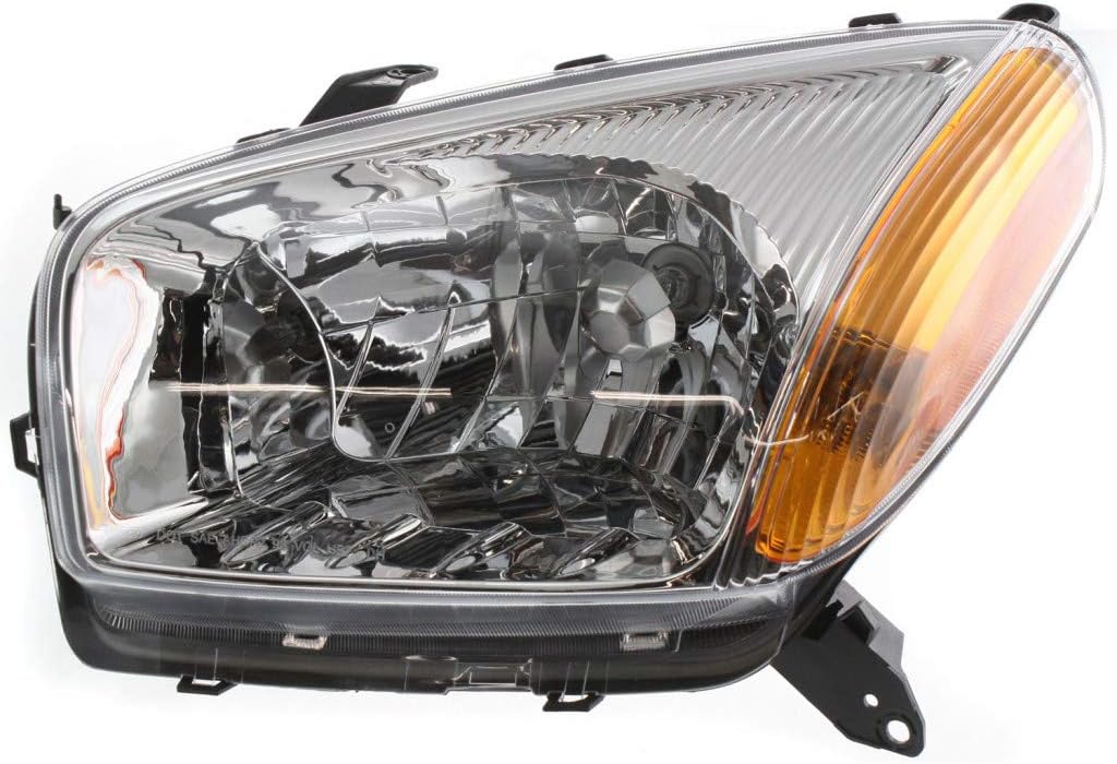 Chrome Headlight Assembly Pair for Toyota RAV4 2001 2002 2003 M860