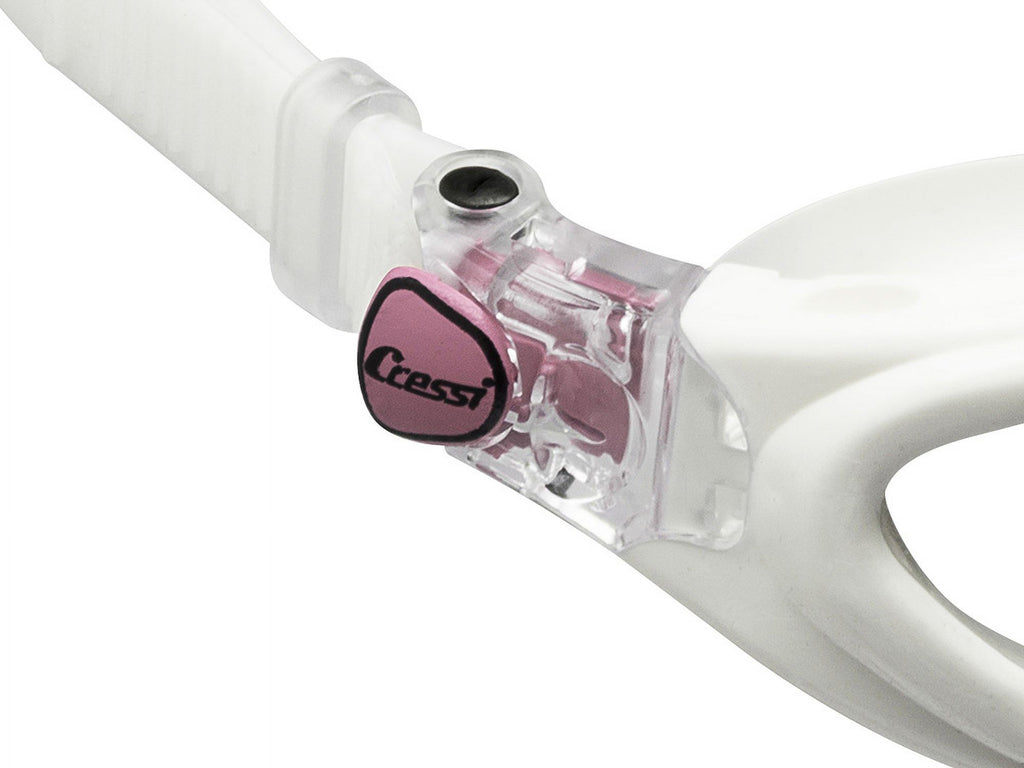 White / Pink Swim Goggles C7132