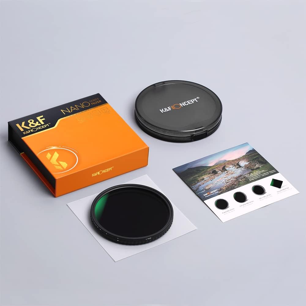52mm Variable ND Filter ND2-ND32 Camera Lens Filter P114