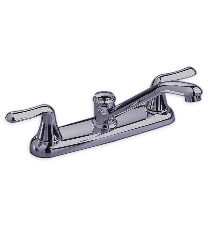 2-Handle Kitchen Faucet in Stainless Steel L3531