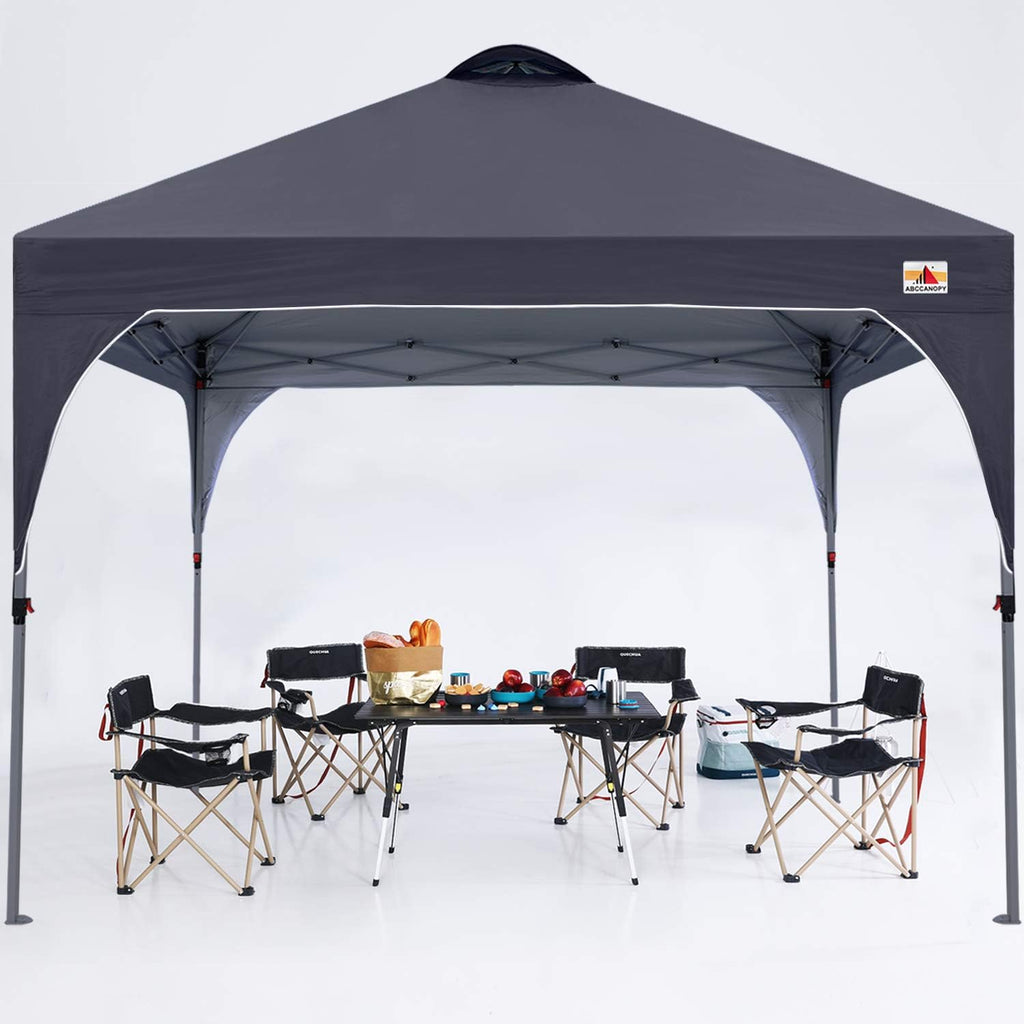 Gray Pop up Canopy Tent 10x10 H3128