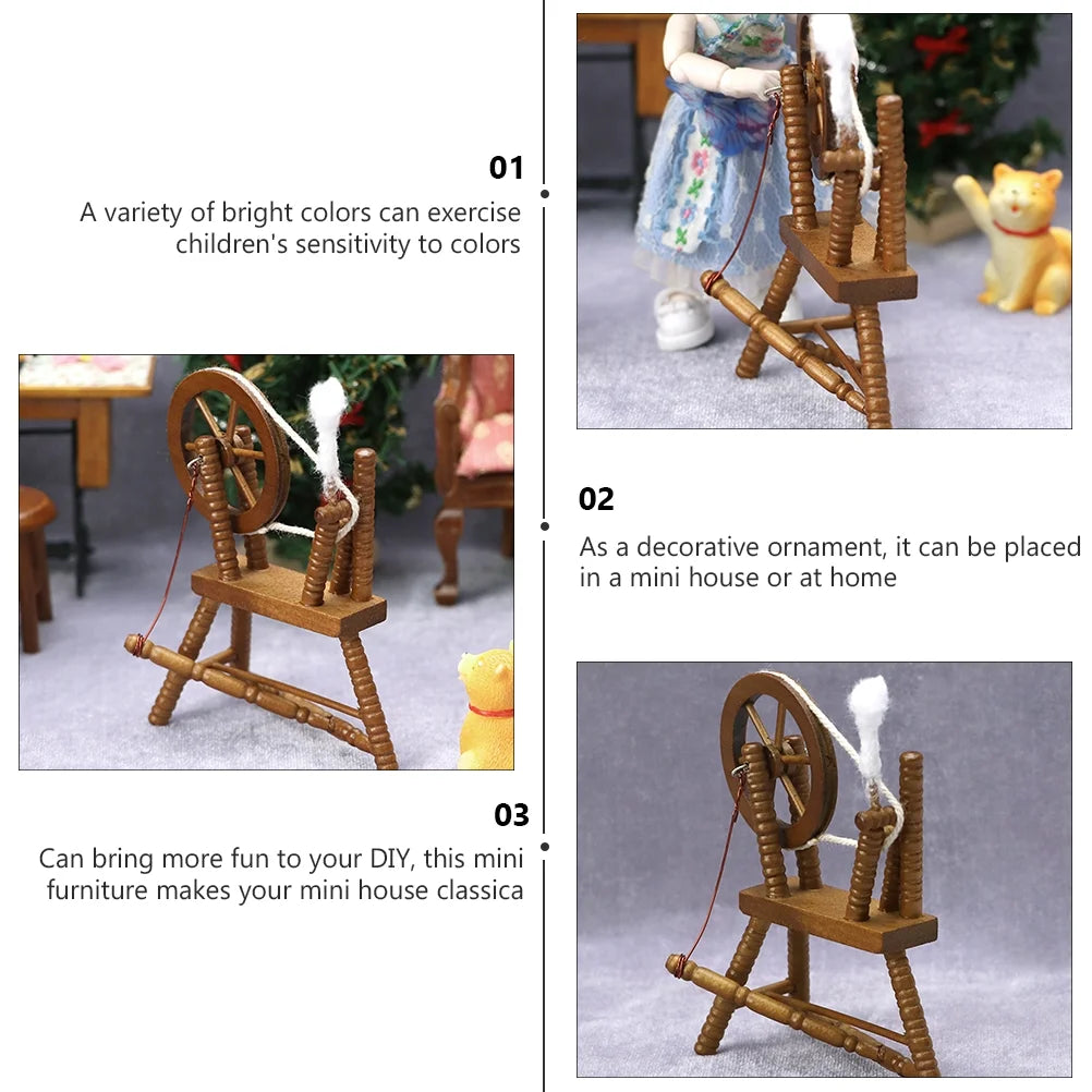 Miniature Textile Making Car Playhouse Furniture Toy L9130