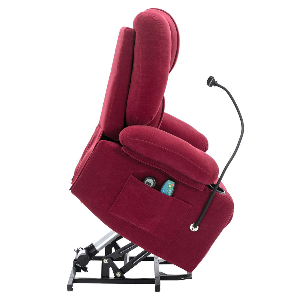 Electric Lift Recliner Massage Chair with Remote Control Y271