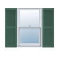 Forest Green Vinyl Open Louver Shutters R1773