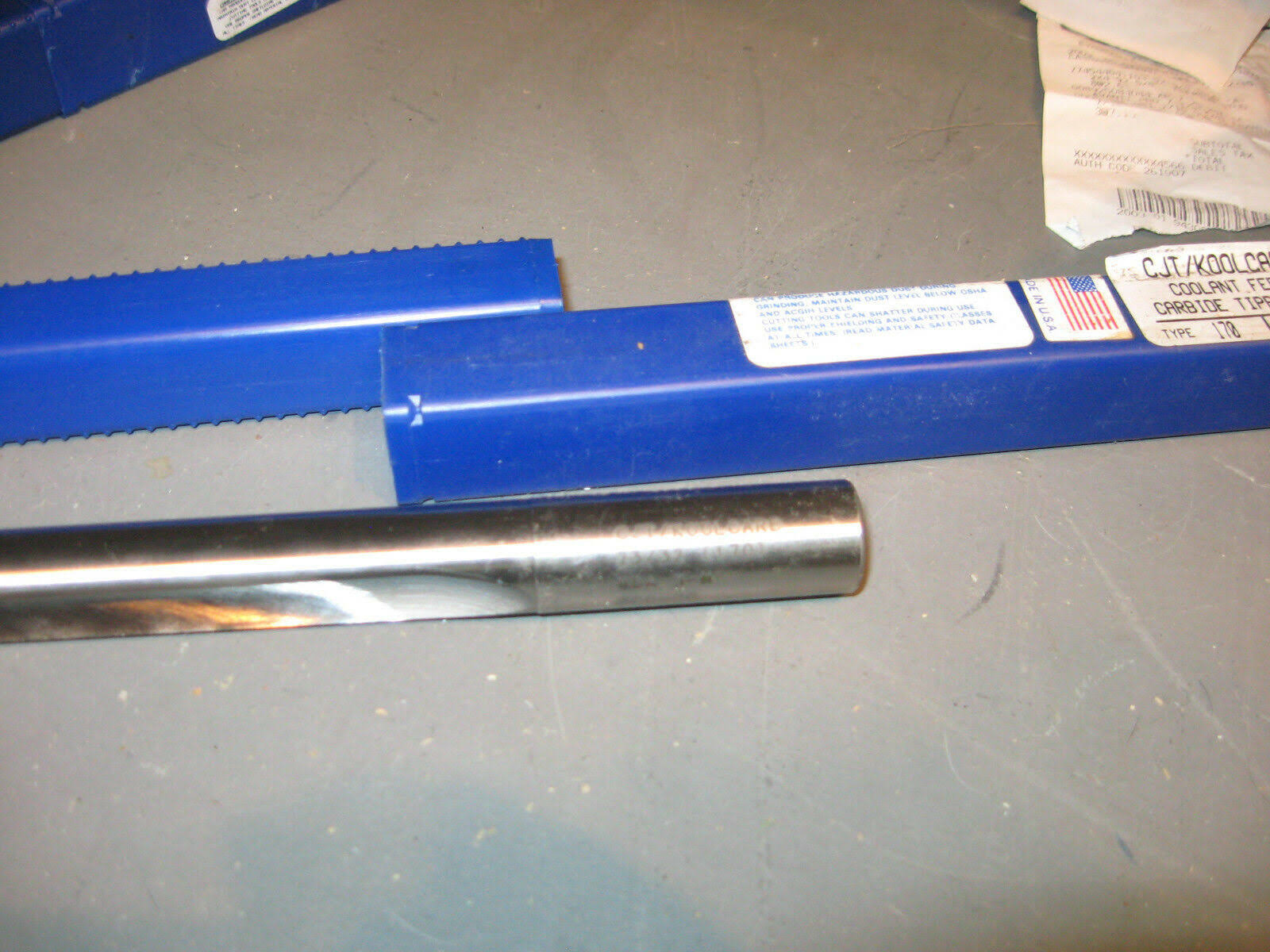 Straight Flute Drill, 13/16 Y27383