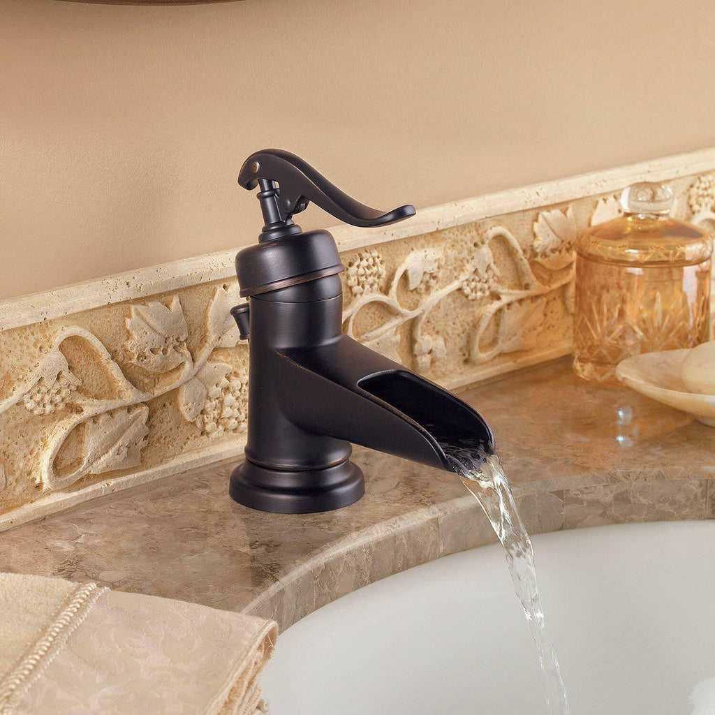 Single Control Bathroom Faucet Tuscan Bronze N117647