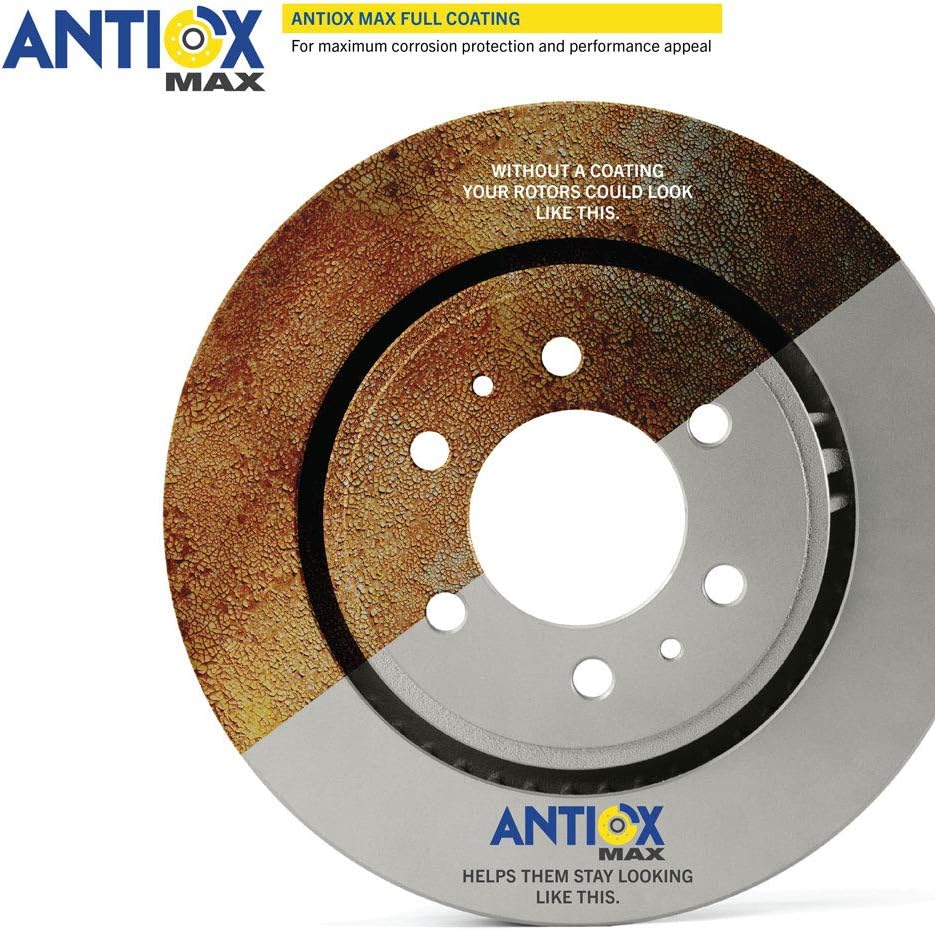 Front Brake Rotor Pack of 2 J1611