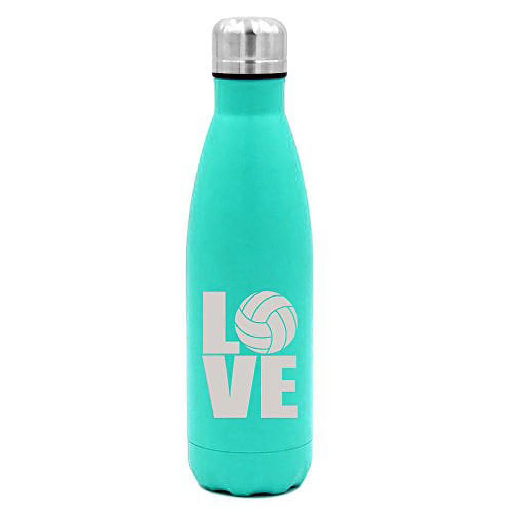 17 oz. Double Wall Vacuum Insulated Stainless Steel Water Bottle Travel Mug Cup E86626