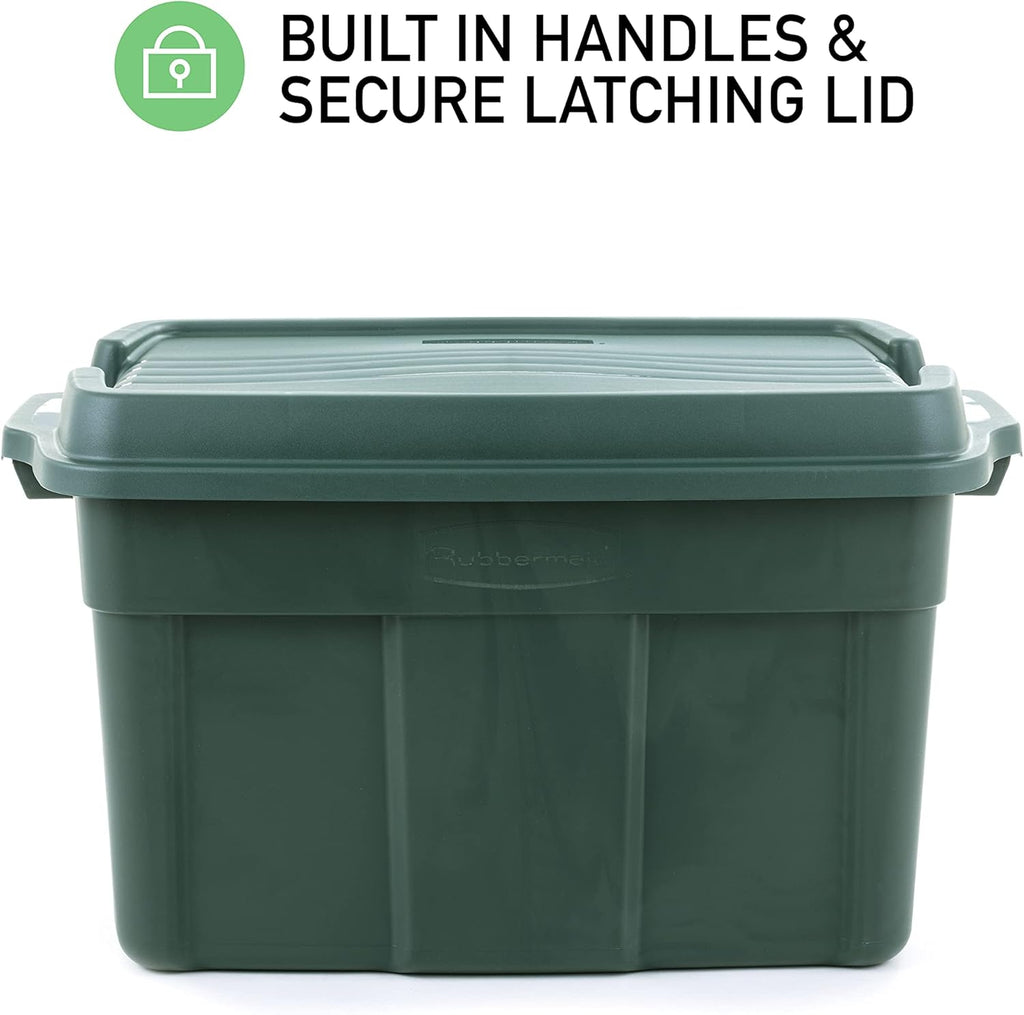 37 Gal Pack of 3 Stackable Storage Bins with Lids K6037