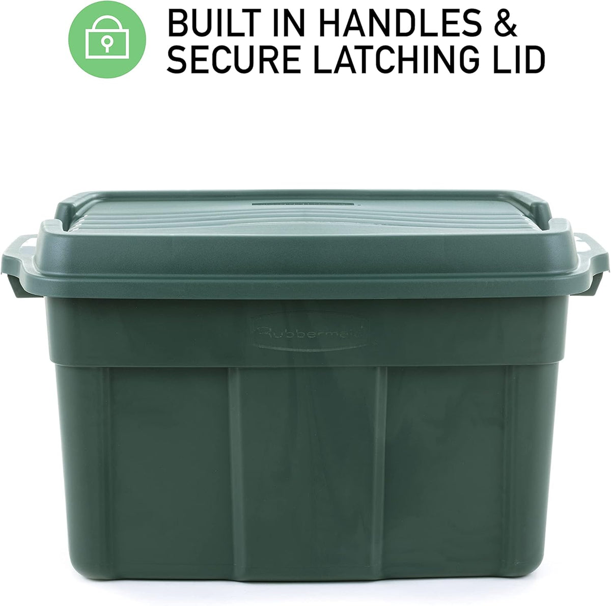 37 Gal Pack of 3 Stackable Storage Bins with Lids K6037