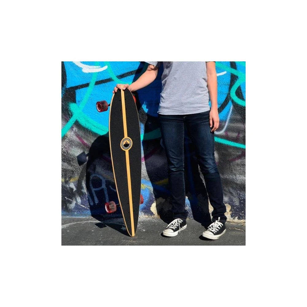 Stained Blue Pintail Longboard Complete B772074