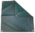 10 x 12 ft Green Vinyl Coated Tarp 10 oz. F69174