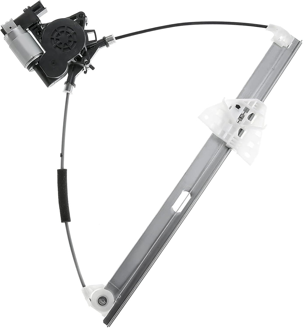 Electric Power Window Regulator with Motor Compatible with Mazda 3 2004-2009 Front Right Passenger Side Pack of 2 B201