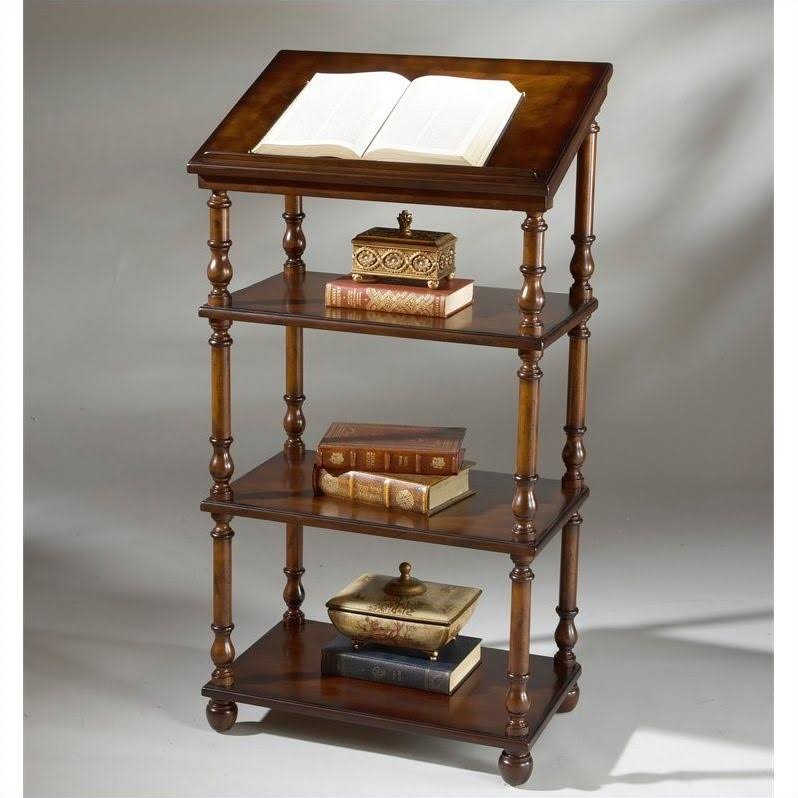 Library Stand in Cherry G4684