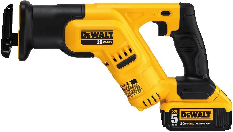 Cordless Reciprocating Saw Kit with 5 Amp-Hour Battery H77916