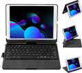 Black Rotatable Color Backlit Keyboard Case for iPad 9th Generation 10.2 inch with Pencil Holder S585177
