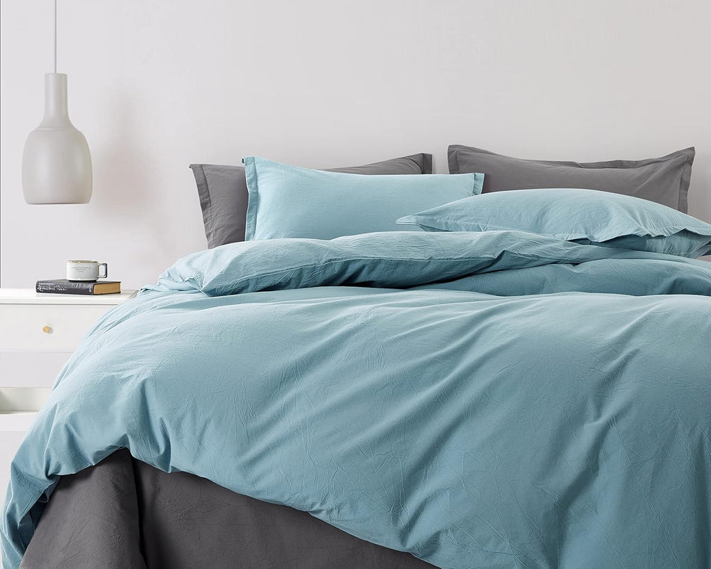 Rust Queen Cotton Duvet Cover Set N815689