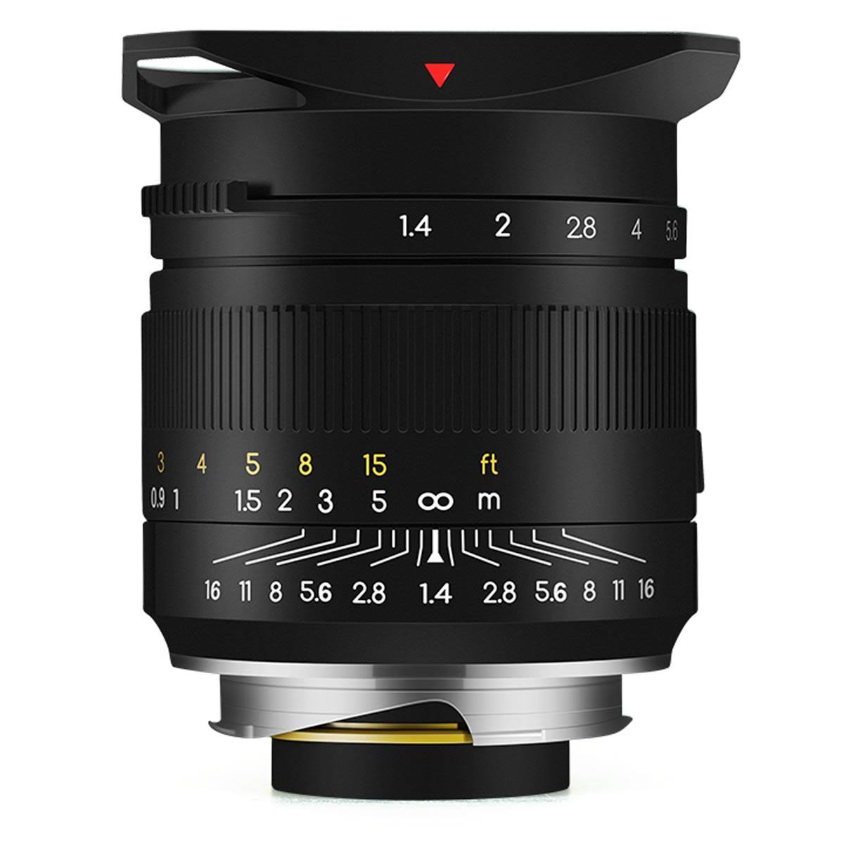 35mm f/1.4 Full Frame Lens for Leica M, Black O856