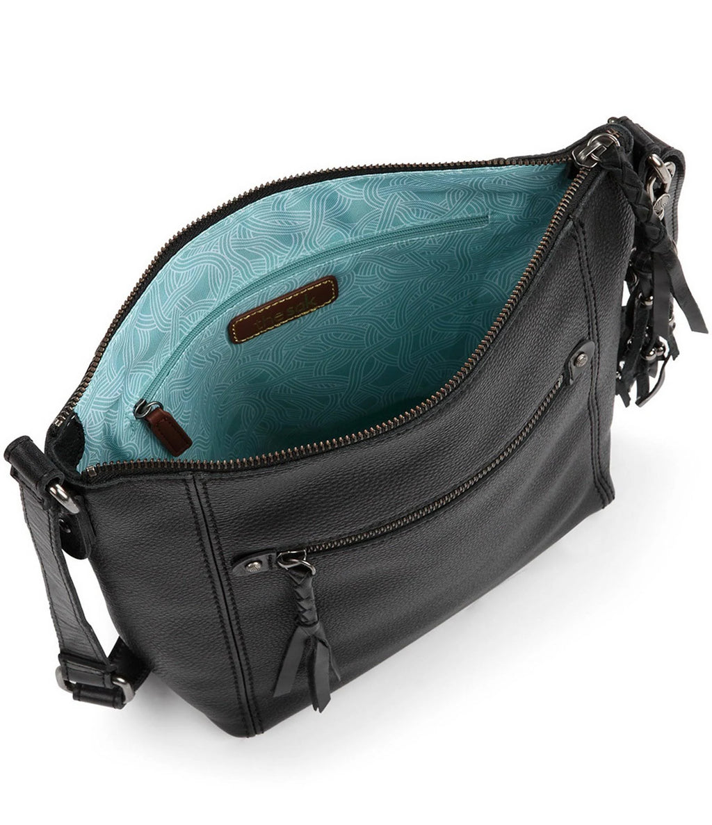 Dusty Coral Leather Crossbody D345