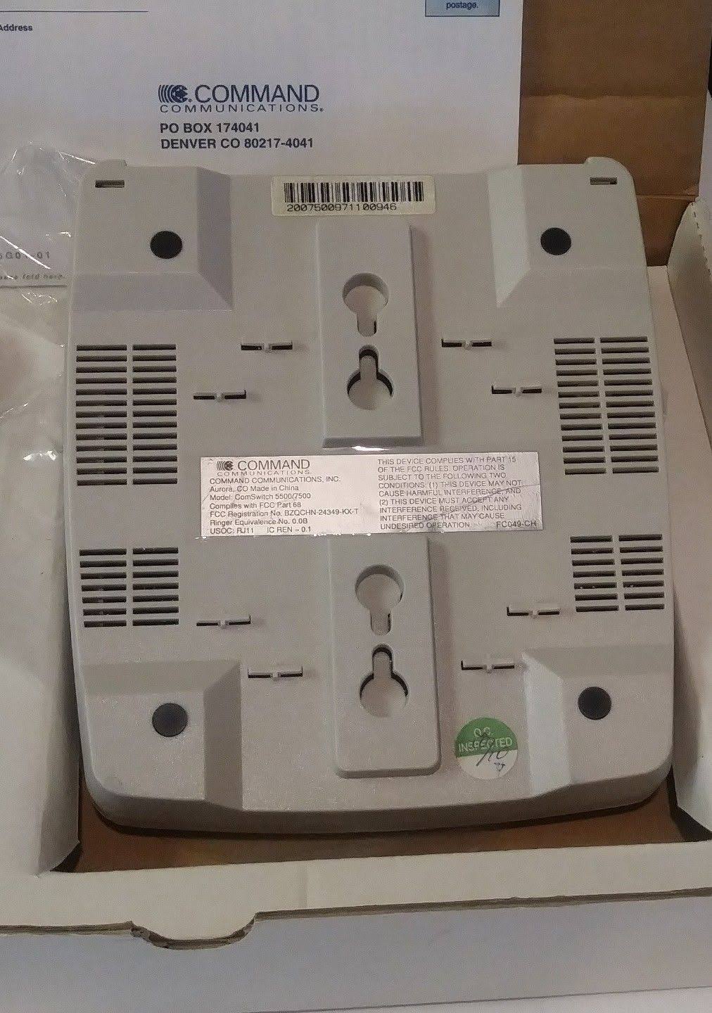 4 Port Line Sharing Phone Fax Modem X84707