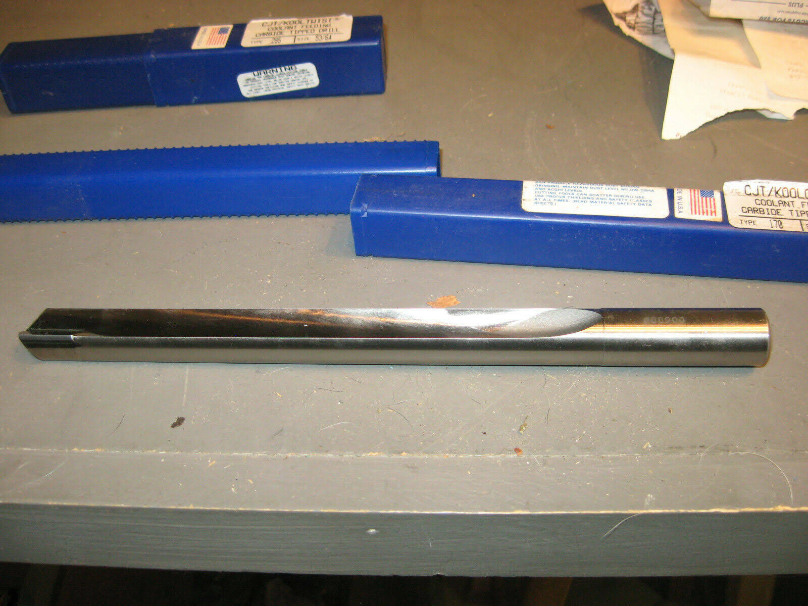 Straight Flute Drill, 13/16 Y27383