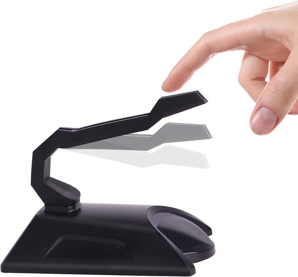 Black Mouse Bungee Cord Management Holder Pack of 2 Y93654