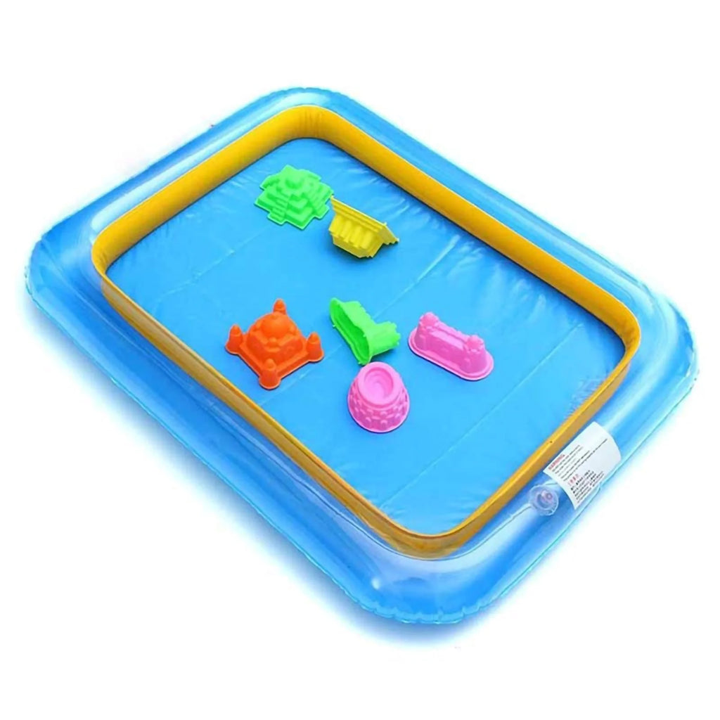 Kid Square Inflatable Sandbox Tray Play Toy S965