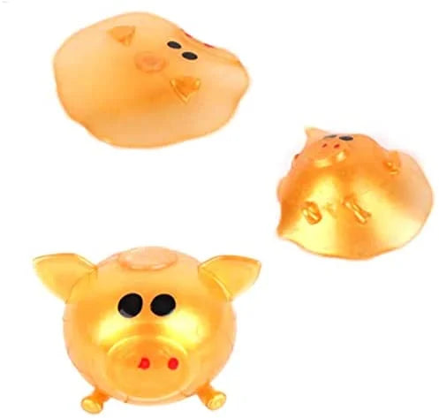 2 Pack Splat Pig Decompression Ball Toys K72555