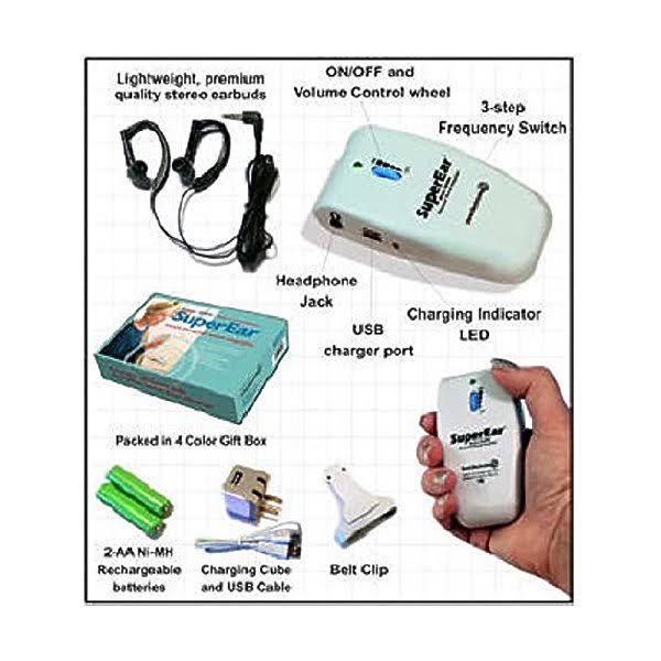 Rechargeable Stereo Personal Sound Amplifier Q24498